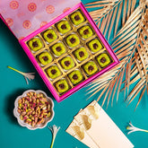 Pista Pann Paradise premium pistachio sweets box by Meethi Elaichi Mumbai