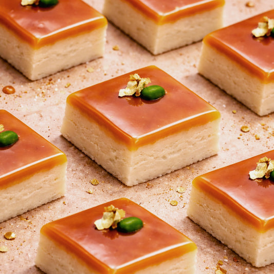 Salted Caramel Burfi Hover