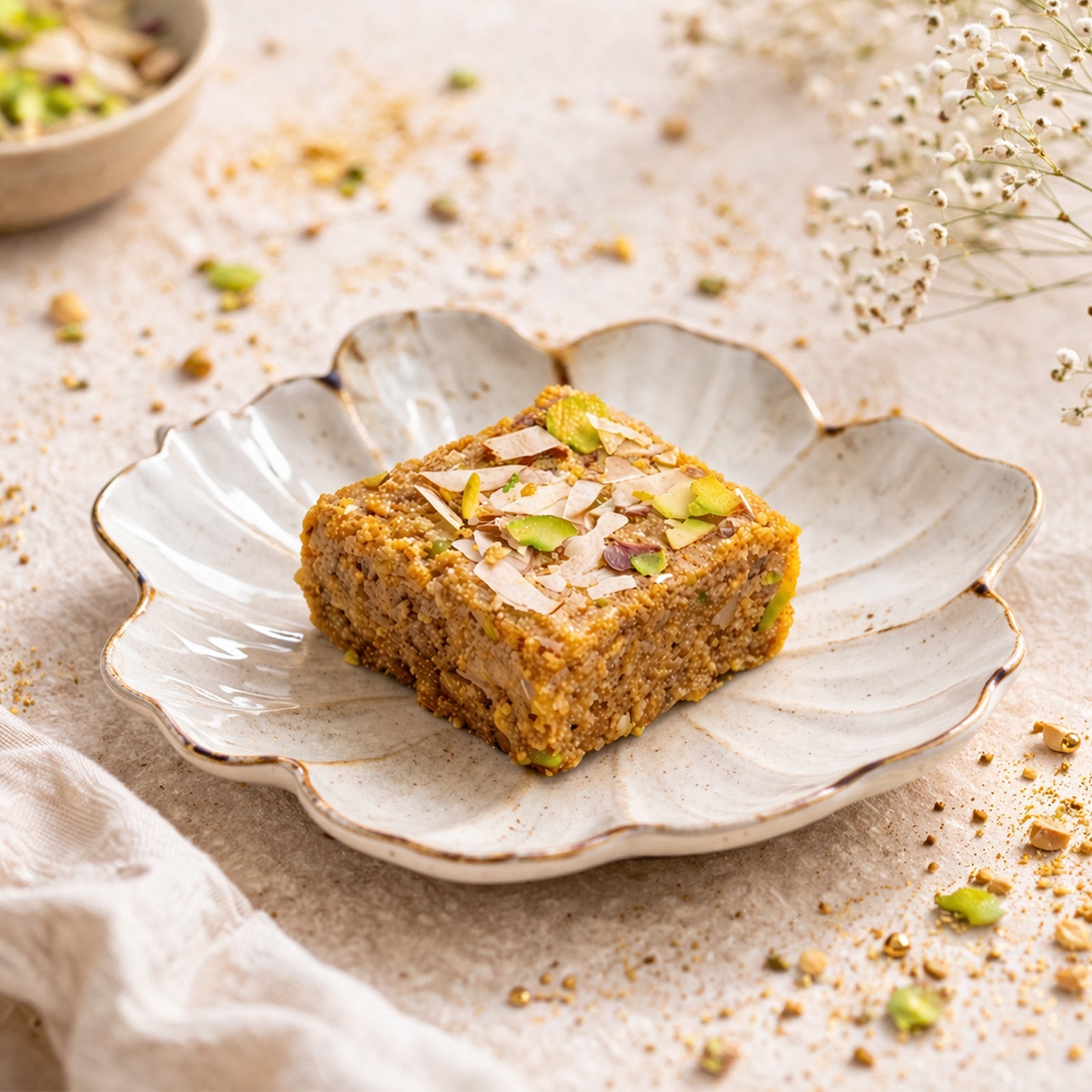 Dryfruit Dodha Burfi Hover