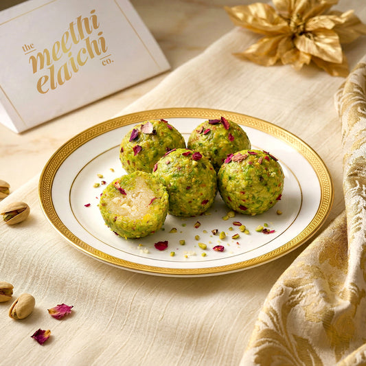Gulabi Pista Laddoo