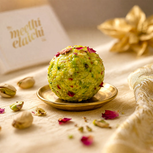 Gulabi pista laddoo Hover