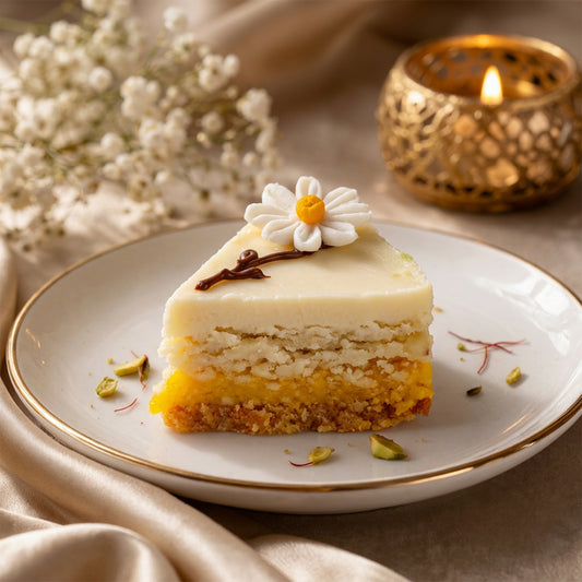 Mandarin Cheesecake Mithai