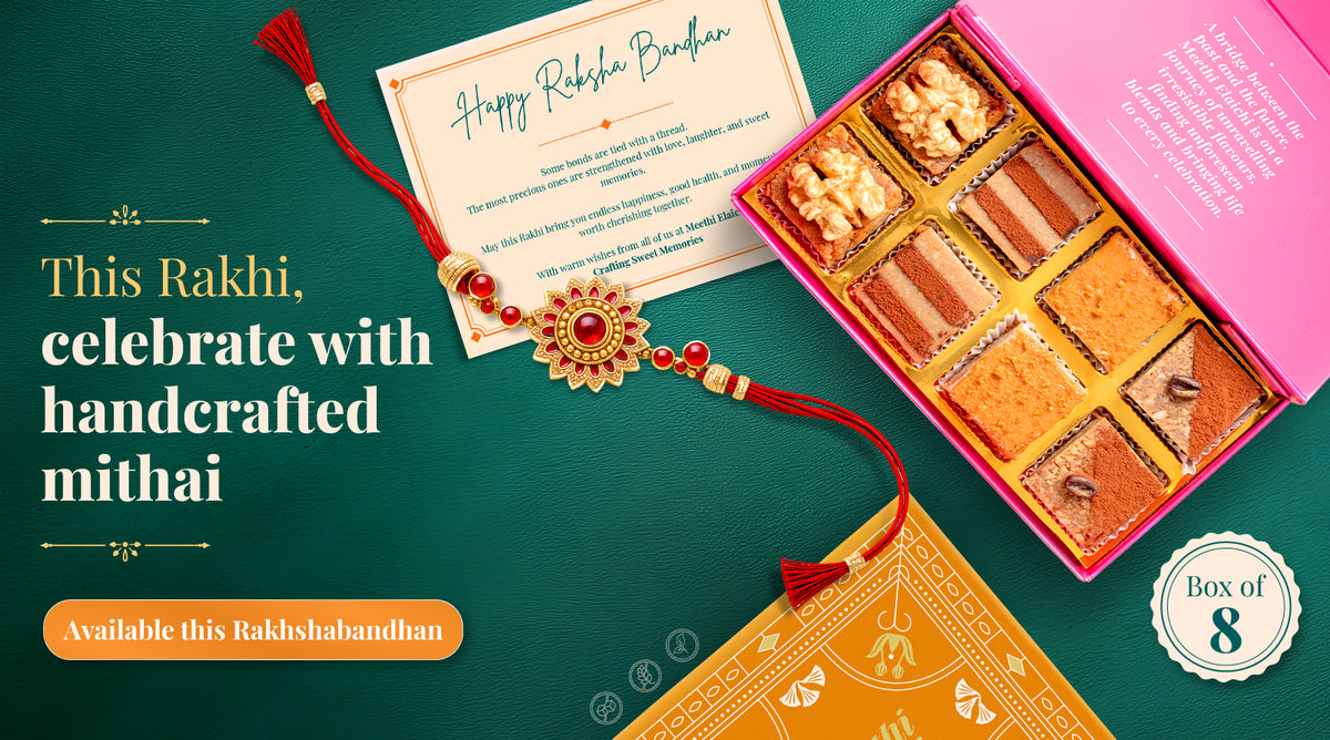 Make Your Own Mithai Box - 8 Pieces