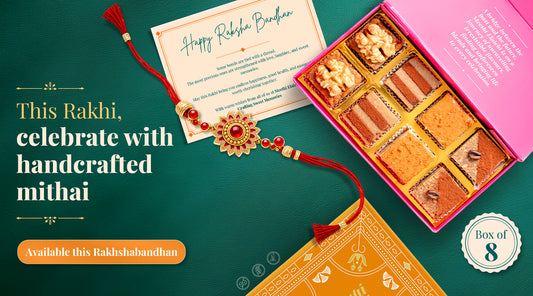 Make Your Own Mithai Box - 8 Pieces