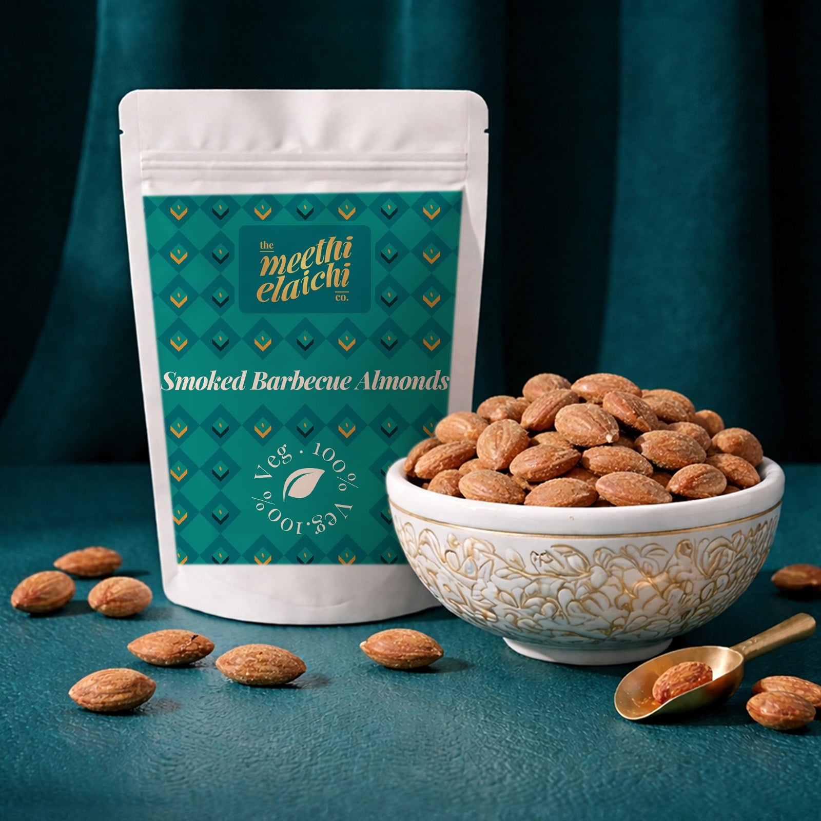 Smoked Barbecue Almonds