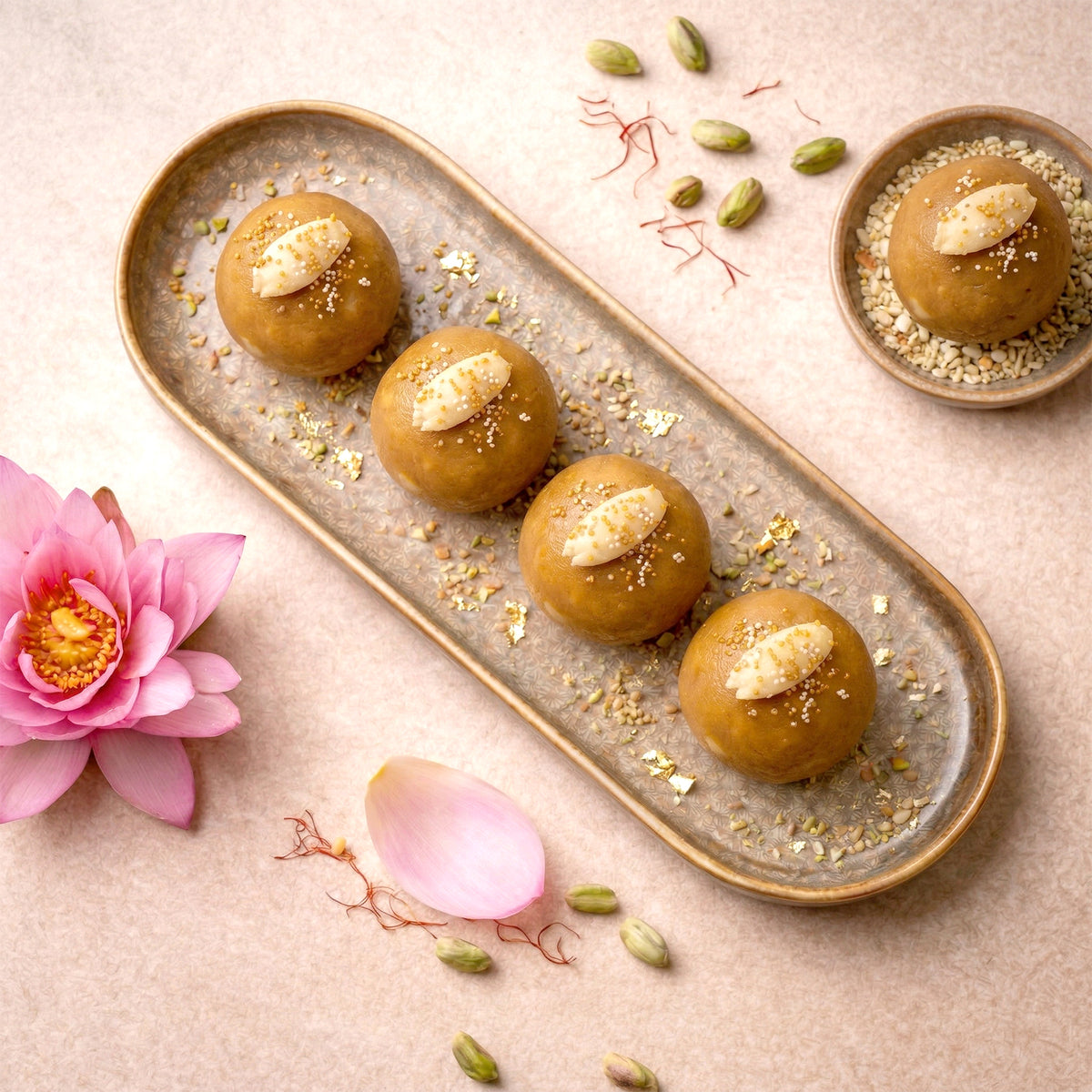 Vegan Besan Ladoo