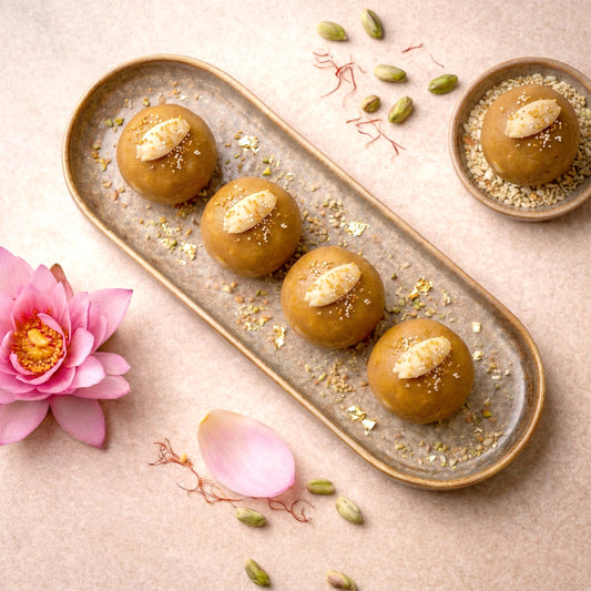 Vegan Besan Ladoo