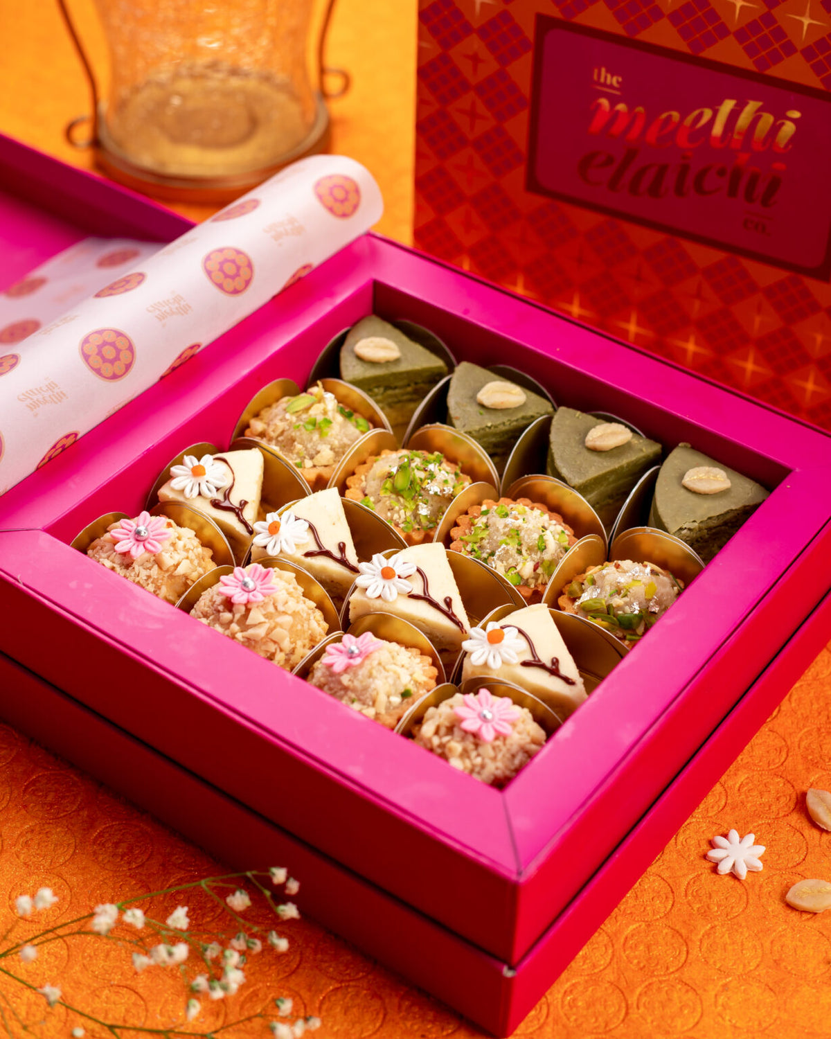 Gift Love Box premium gourmet sweets gift box by Meethi Elaichi Mumbai
