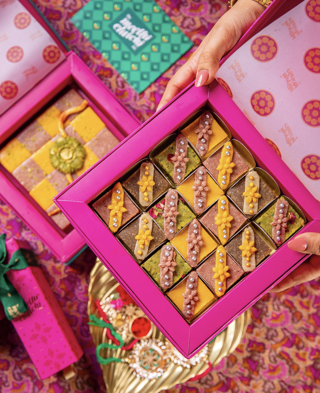 Meetha Tohfa assorted gourmet sweets gift box by Meethi Elaichi Mumbai
